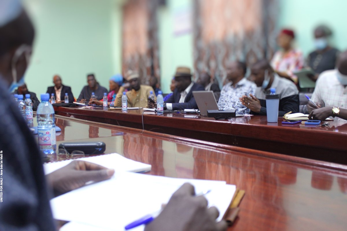 [ COMMUNITY DIALOGUE on #HIV/AIDS - <a href="/GlobalFund/">The Global Fund</a> ] As part of the GC7 which begins on February 14, 2023, a consortium of around thirty associations and #CSO met to discuss the main steps of common actions to be followed to produce #Mali's concept note for the Country Dialogue 2023