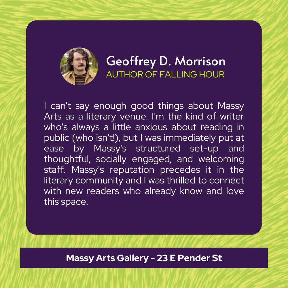 #Partnership  <a href="/MassyBooks/">MassyBooks</a> and Massy Arts continue to partner with local and national artists to bring artistic + cultural events to life. We are accepting applications for our 2023 Gallery Programming - focusing on Indigenous and over-excluded voices.