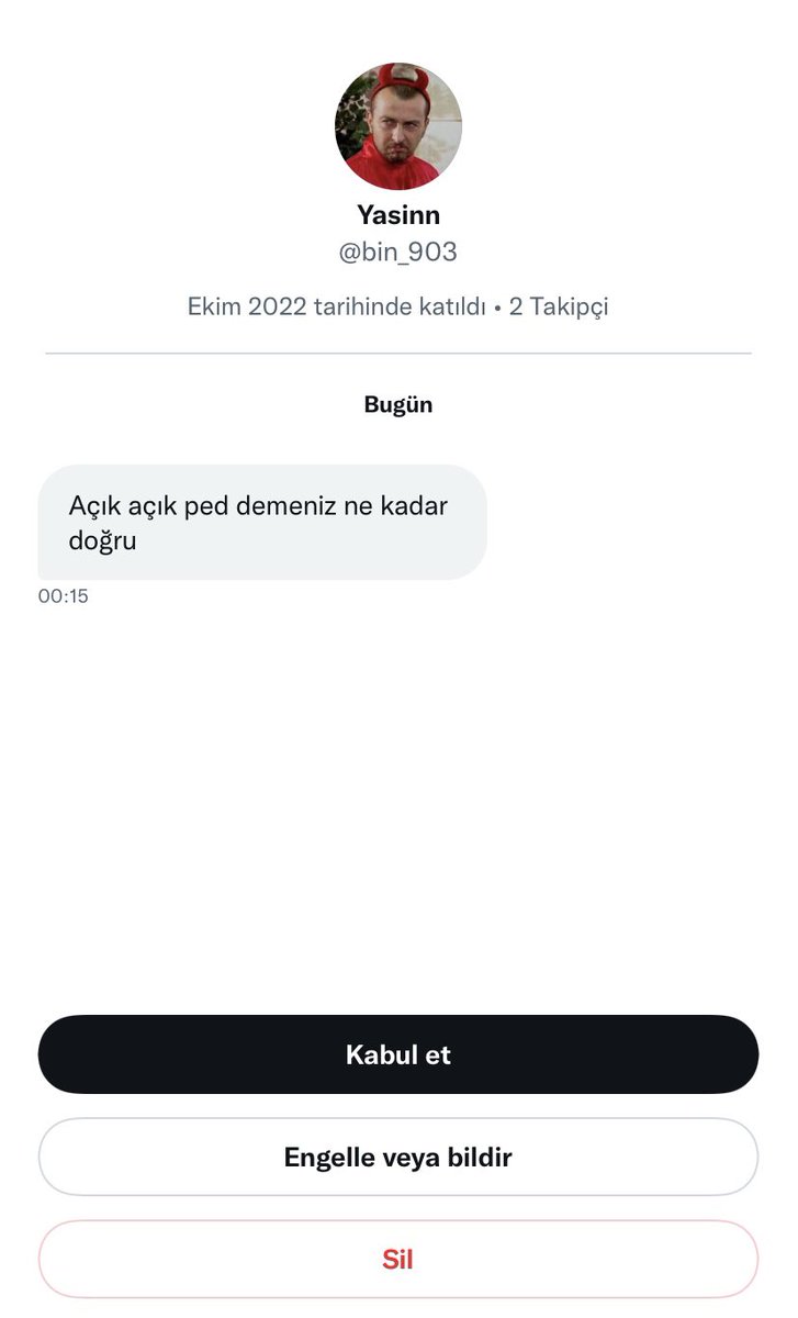 Pede ped dışında ne diyebiliriz yasinn beni sınamaya mı geldin mk