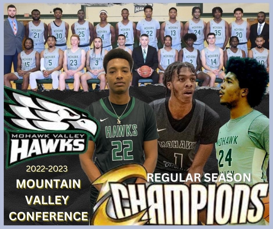 2022-2023 Mountain Valley Conference Regular Season Champions🦅 

Regular Season Record: 24-2 
18 Straight Wins 
#FlyHawks #Together