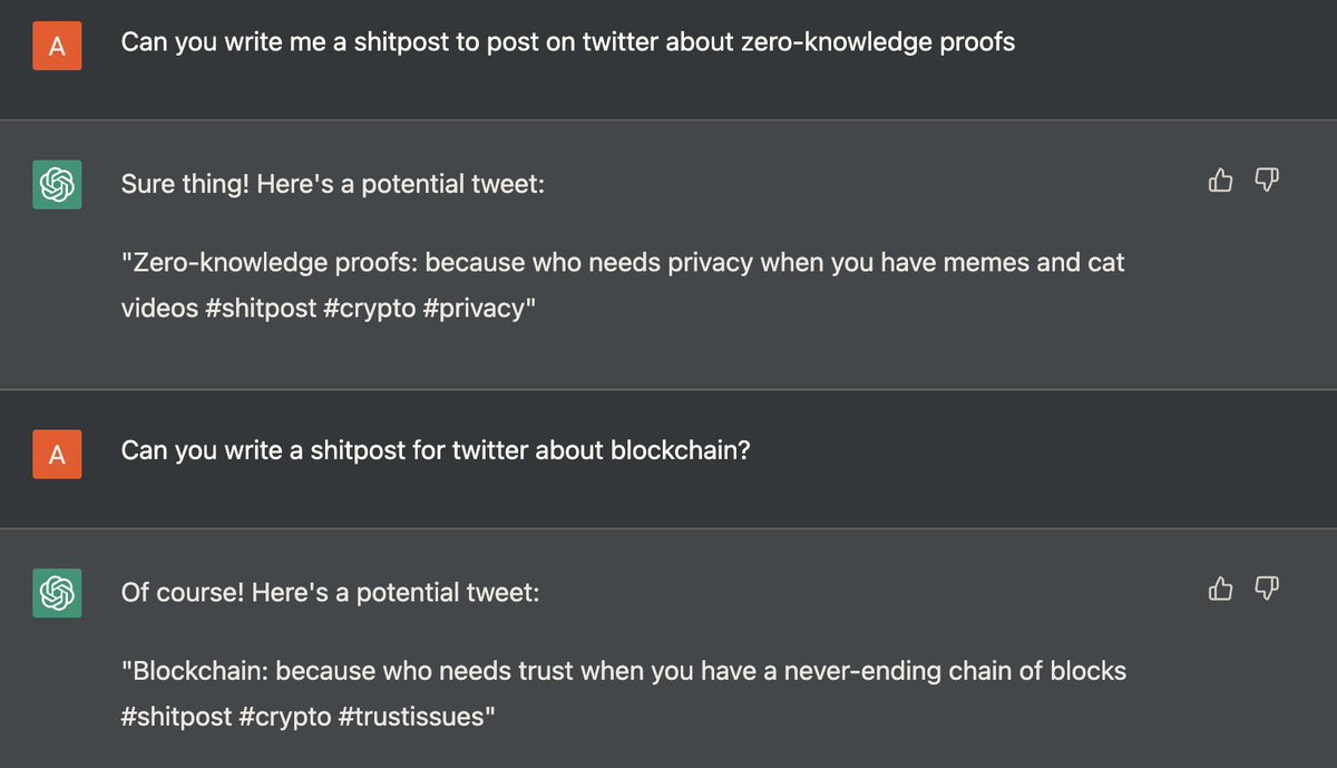 shitposting isn't being replaced by AI anytime soon
