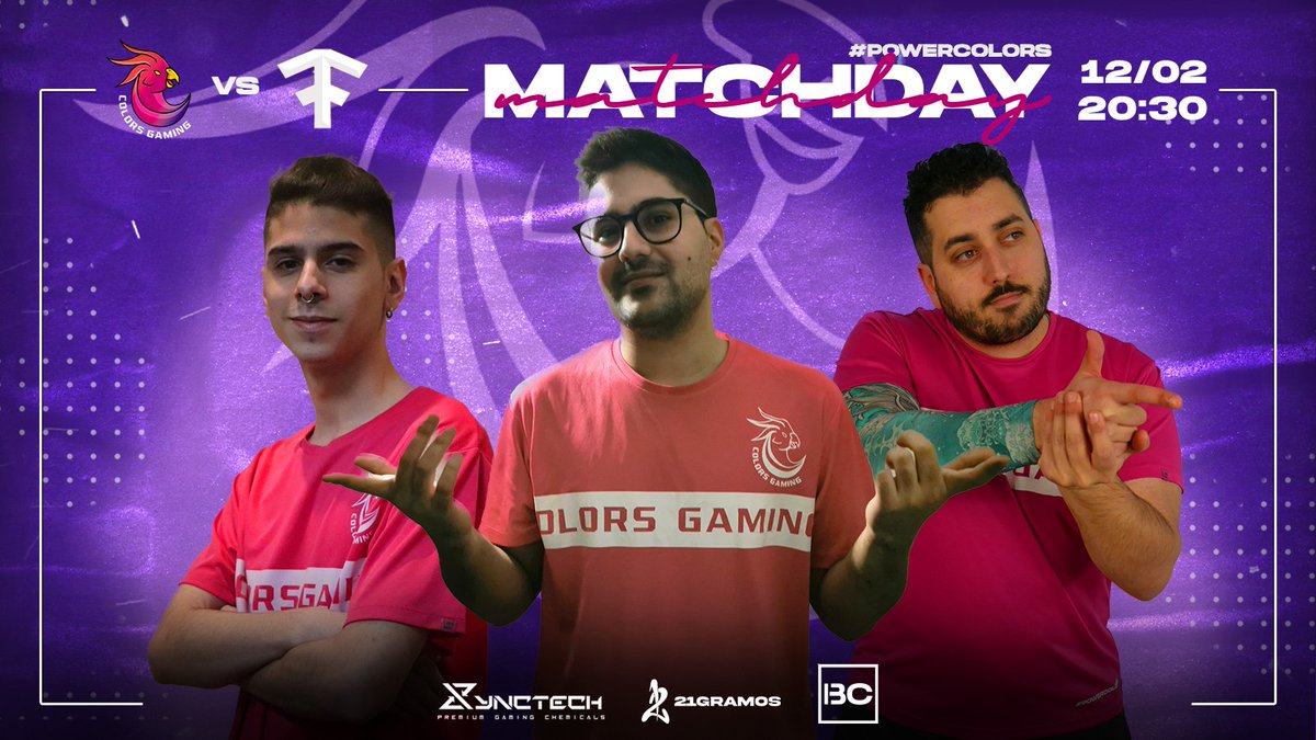 | #MatchDay | #CSGO |

8º jornada de #ESEA, a por la siguiente victoria!  

⏰| 20:30
🆚| <a href="/FactRevolution/">FACT</a>
🏆| <a href="/ESEASpain/">ESEA España</a>
 
| #PowerColors |