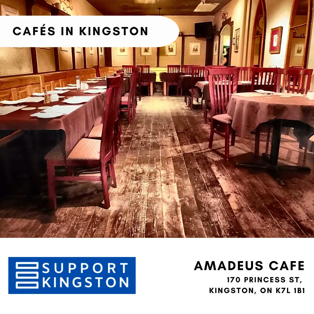 SupportKtown's tweet photo. @amadeuscafe is a cozy, family-operated restaurant with a patio serving German &amp; Austrian dishes, plus beers on tap. https://t.co/lqsUfFnXSh