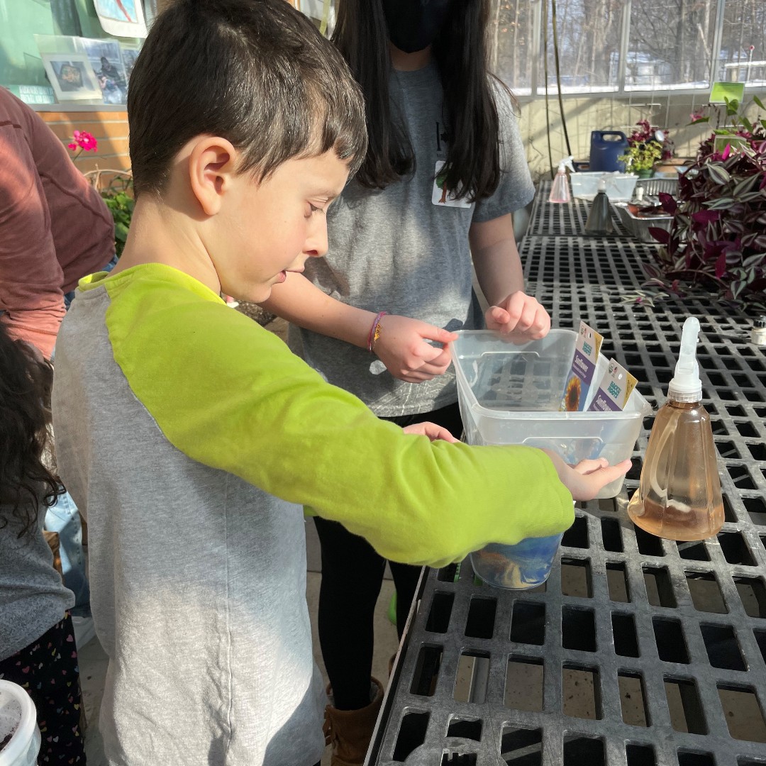 TempleIsraelMI's tweet image. Some more fun photos from when Temple Israel &amp;amp; Hillel families came together last Sunday to have a great time learning about Tu B’Shevat, singing, creating pots, planting sunflower seeds, and making edible trees! #jewishlearning #detroitjewish
