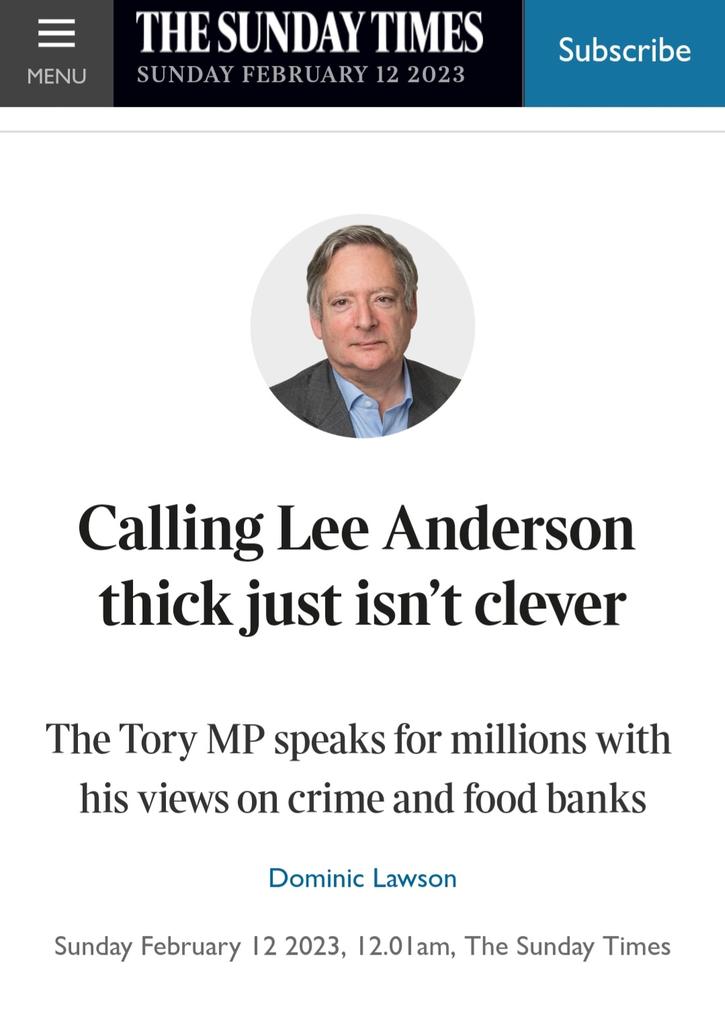 Lee Anderson MP tweet media