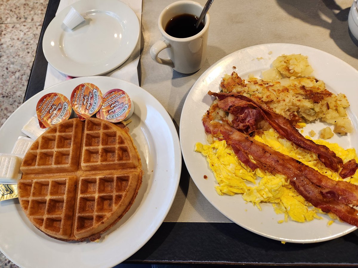 JohnLukeNYC's tweet image. #BreakfastTime At The #SherwoodDiner Yummy 😋