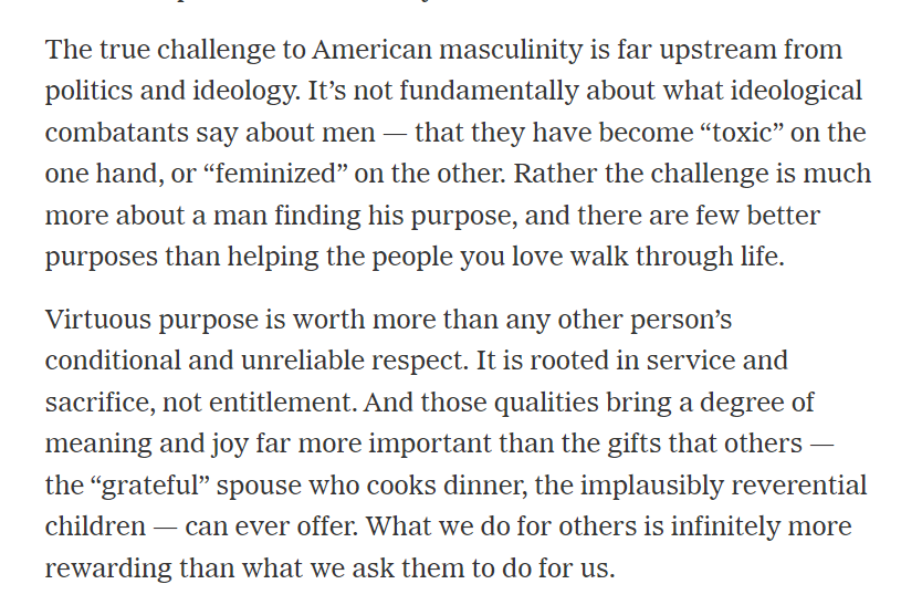 AndrewFiggy's tweet photo. Whatever you think of David French, this reflection on healthy masculinity is worth reading.
https://t.co/qgdl2CzDvU https://t.co/seppF2nXqj