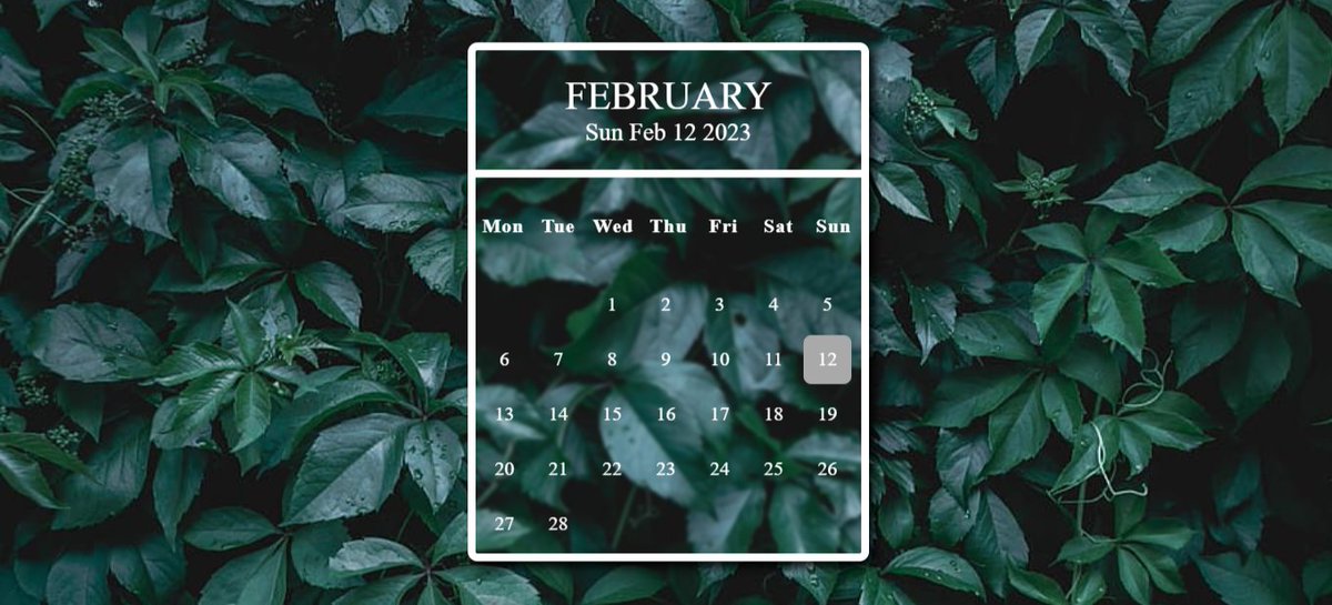 krishakalola's tweet image. DAY:3 of #14daysofjavascript 😃
📅 Project Title: Month Calender
🧵