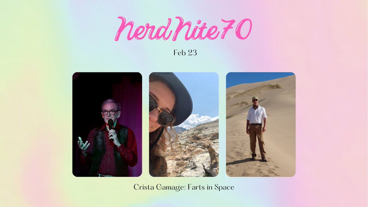NerdNiteYeg's tweet photo. February 23: come see our nerdy variety pack. We've got @ron_byers of @yegqueerhistory and DJ @Thomasculture is back! Tickets: https://t.co/Sa2jrtwTmH https://t.co/PsM5i9sGMZ