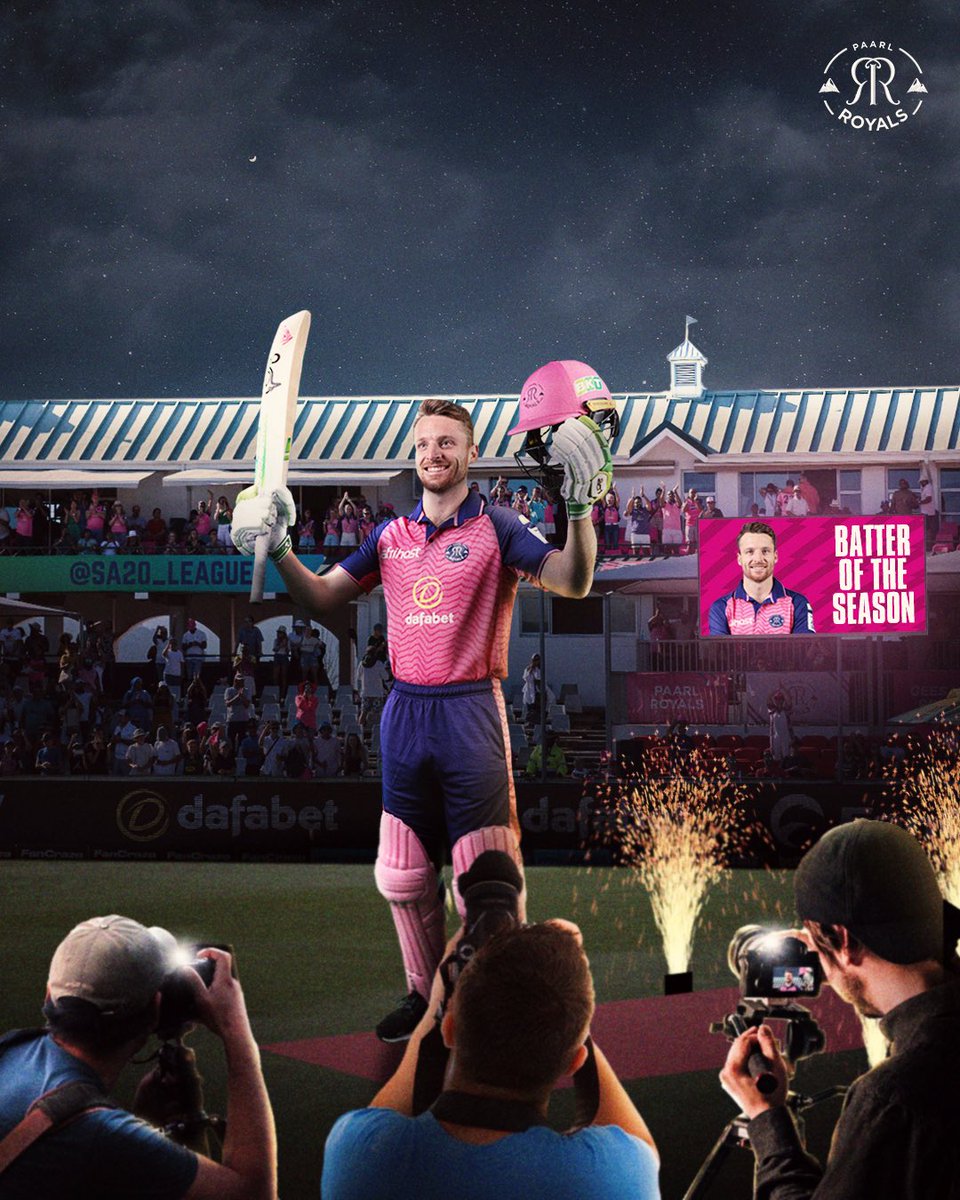 paarlroyals's tweet photo. Nobody: 

Jos Buttler in every T20 league ever: https://t.co/jyF6Ku5czz