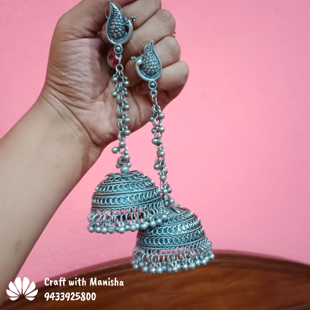 craftwithmanisa's tweet image. Rs-170
Whatsapp no-9433925800
#blackpolishlongjhumka #craftwithmanisha