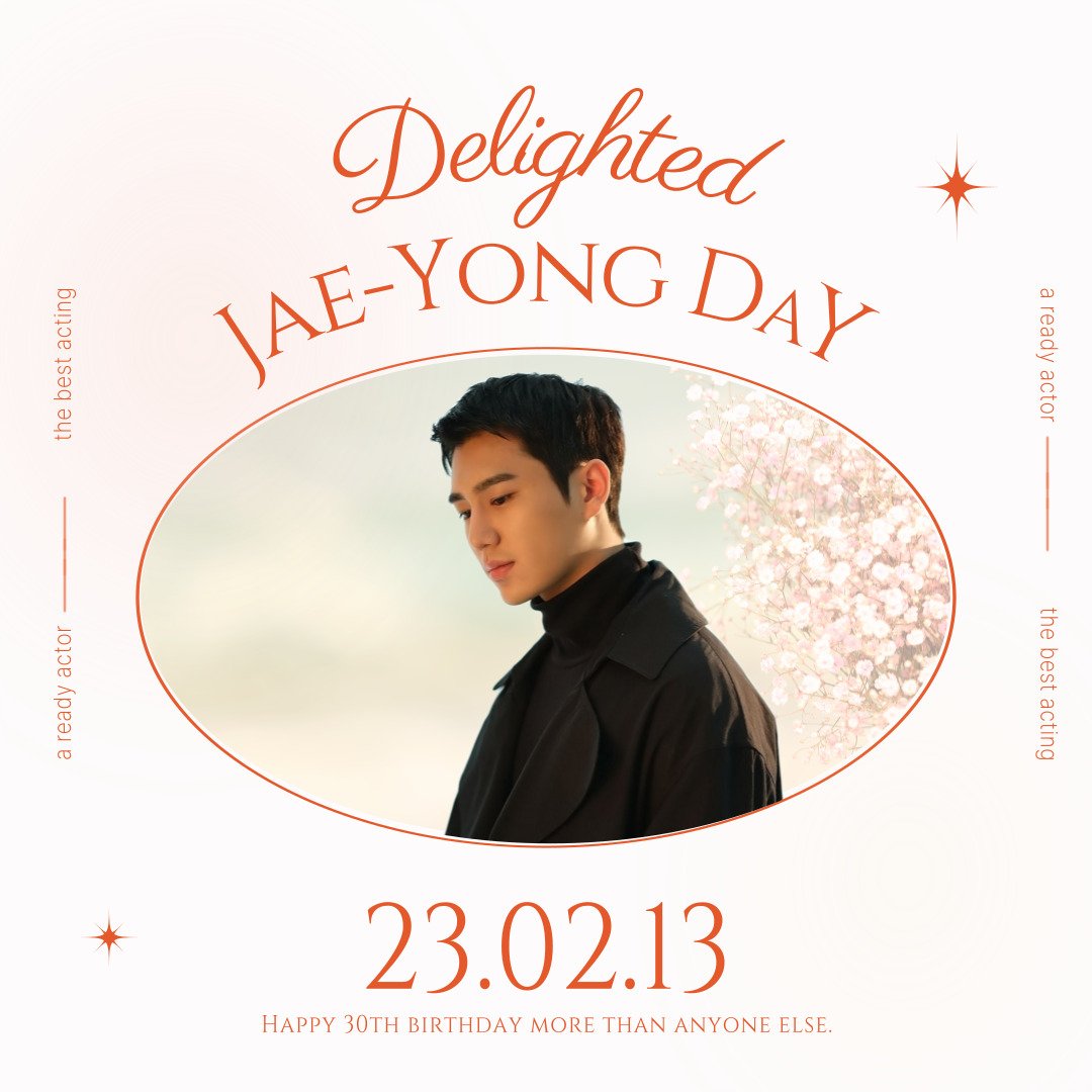earlybird_ent's tweet photo. [230213] #HBD #재용시
ʜᴀᴘᴘʏ ᴊᴀᴇ-ʏᴏɴɢ ᴅᴀʏ 🎉🎂

#Happy_JAEYONG_Day

#김재용 #재용 #KIMJAEYONG #ジェヨン #얼리버드엔터
#생일축하해 #태어나줘서고마워 #HBD https://t.co/GSpAC3h4y8