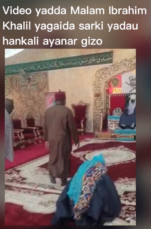 northern_blog's tweet photo. Video yadda Malam Ibrahim Khalil yagaida sarkin Bichi kano yadau hankali ayanar gizo

Malamin dai shima dan takarar gamnan kano ne a zaban 2023 https://t.co/RpoebGdDyH