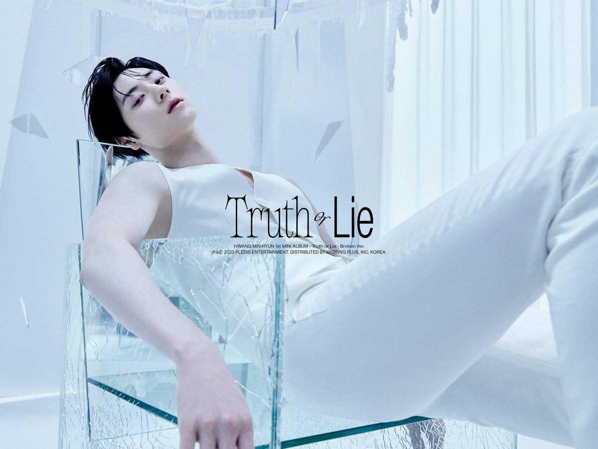 BlackgirlSeoul's tweet image. Hwang MinHyun solo debut February 27, 2023 with the mini album Truth or Lie official photos - Broken Ver.
#HwangMinHyun #TruthorLie #Kpop