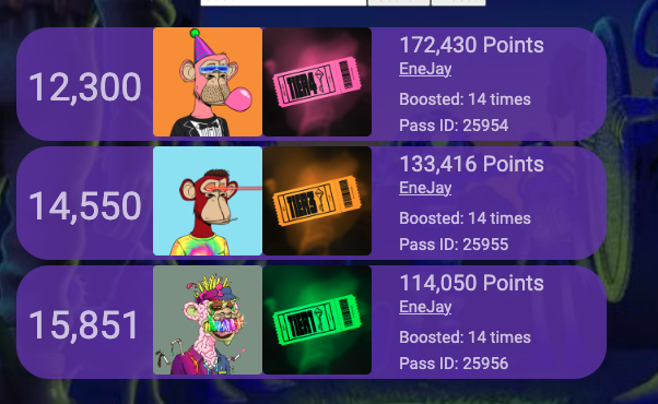 So which celebs actually claimed their Sewer Pass and registered a score?

<a href="/neymarjr/">Neymar Jr</a> claimed his passes and registered the highest score of celebs I tracked, 172k! He also used delegate cash to claim which is surprisingly smart. See below for more celebs ⬇️