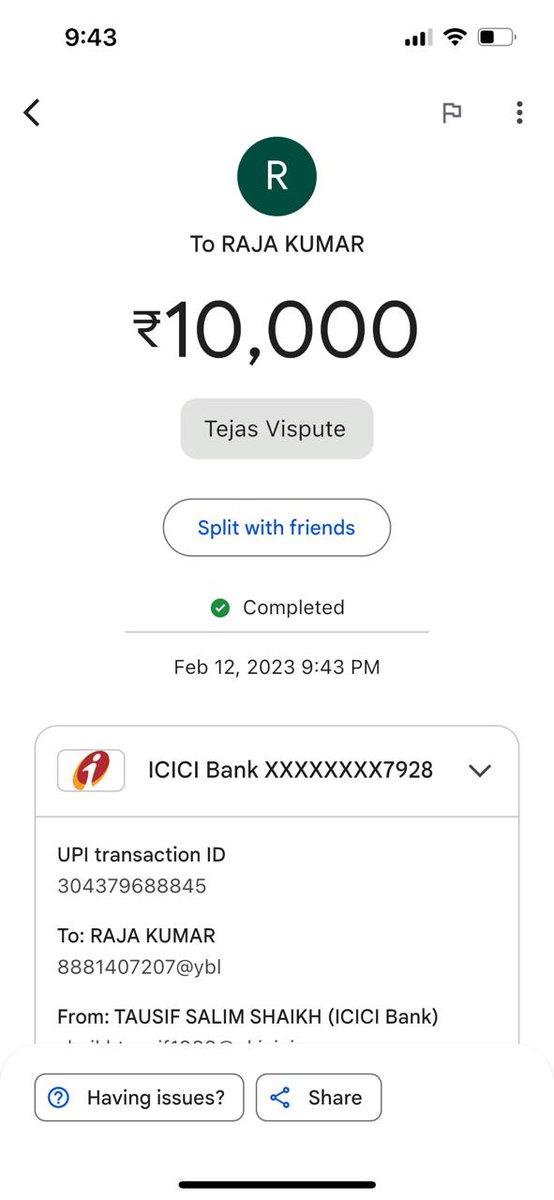 tejas_dv's tweet photo. Clone account created on Instagram (tejasdbv_), impersonating me. DM Request for UPI transfers have been sent to all my contacts. Kindly advise @Navimumpolice @MumbaiPolice @MahaCyber1 https://t.co/c0aGgUxyec