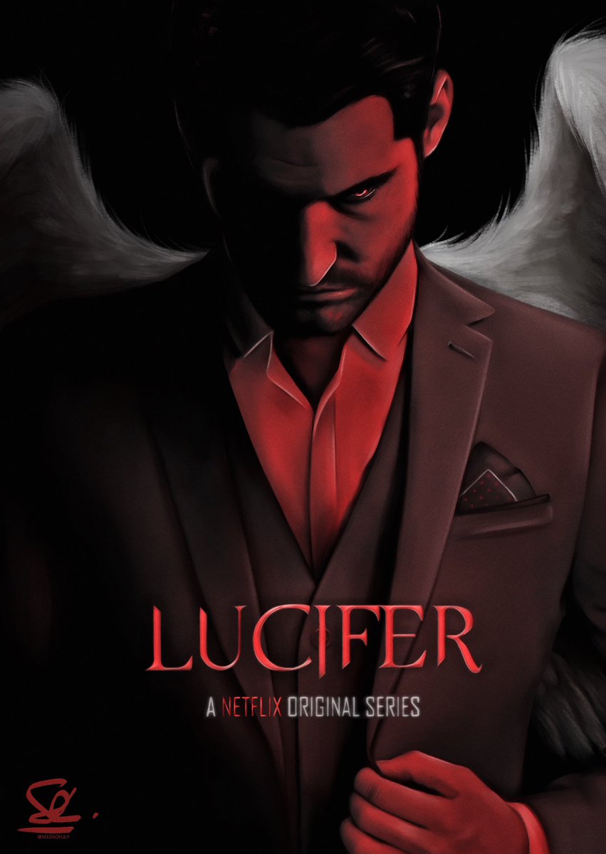 SeedsOfLily's tweet photo. Made this new version of one of my favorite #Lucifer fanart poster that I og created for season 4, 4 years ago.

So excited to get it printed and signed at #Lux2. Hope to see you there! https://t.co/vafIogBkpo