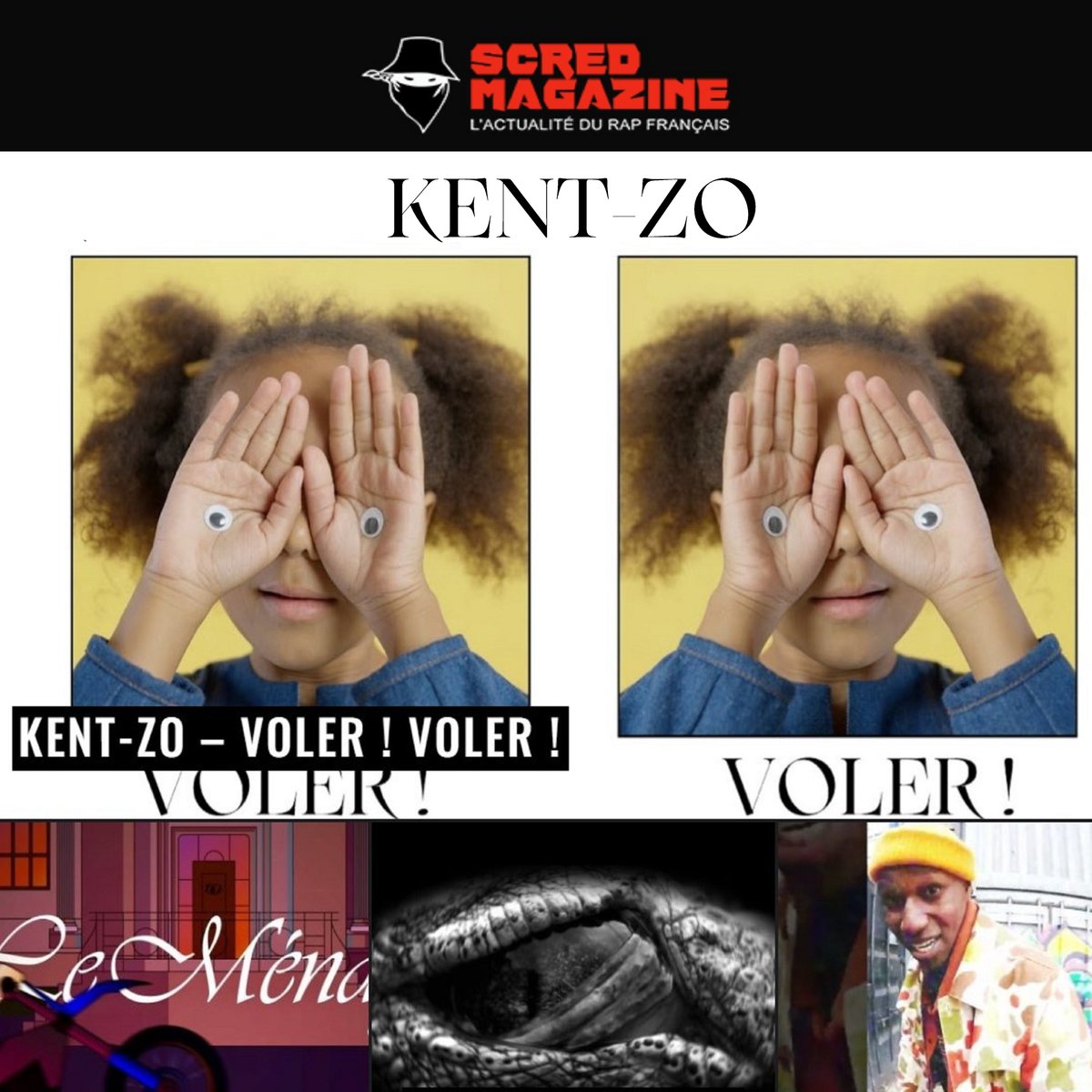KENTZOOfficiel's tweet photo. Big up au site "Scred Magazine" pour la diffusion du clip.
"Kent-Zo est de retour avec un nouveau clip très artistique."
Peace !
https://t.co/xbaG2zcBwF
#ScredConnexion #Scredmagazine #Kentzo #HipHop #Rap #Rapfrançais #Underground #Ghetto #Zone #Réseaux #Voler #Paris #France https://t.co/zZYtuvWJz3