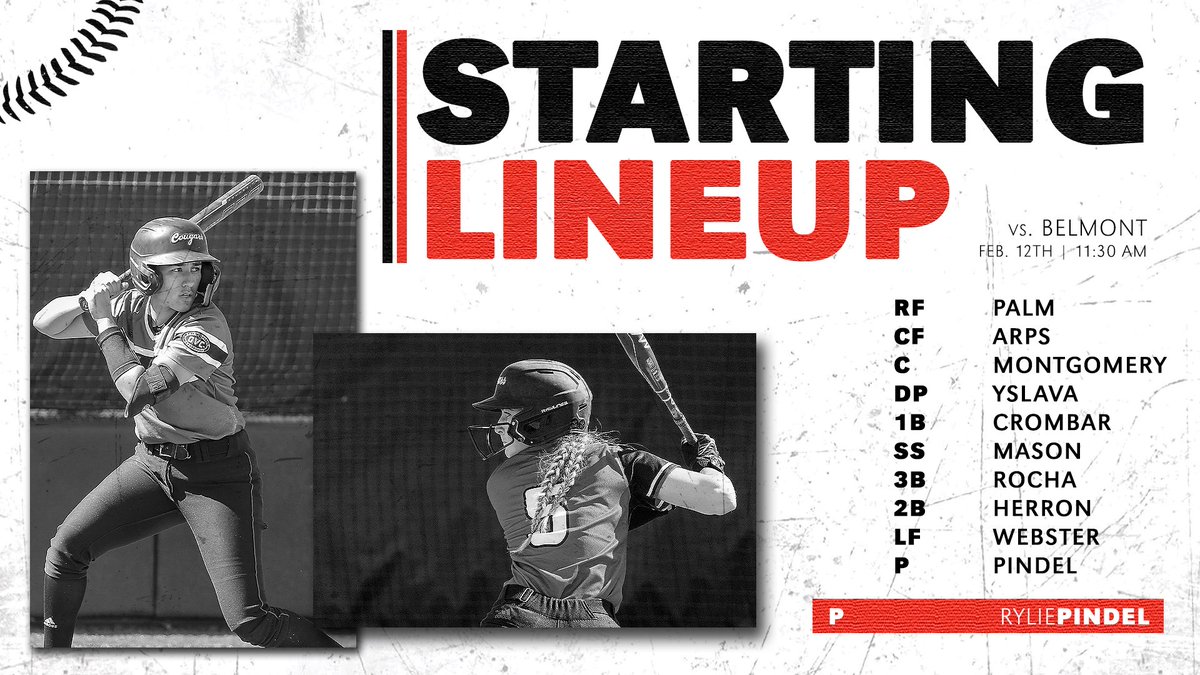 SIUESB's tweet photo. Starters for game ✌️ https://t.co/xqng7VLOkg
