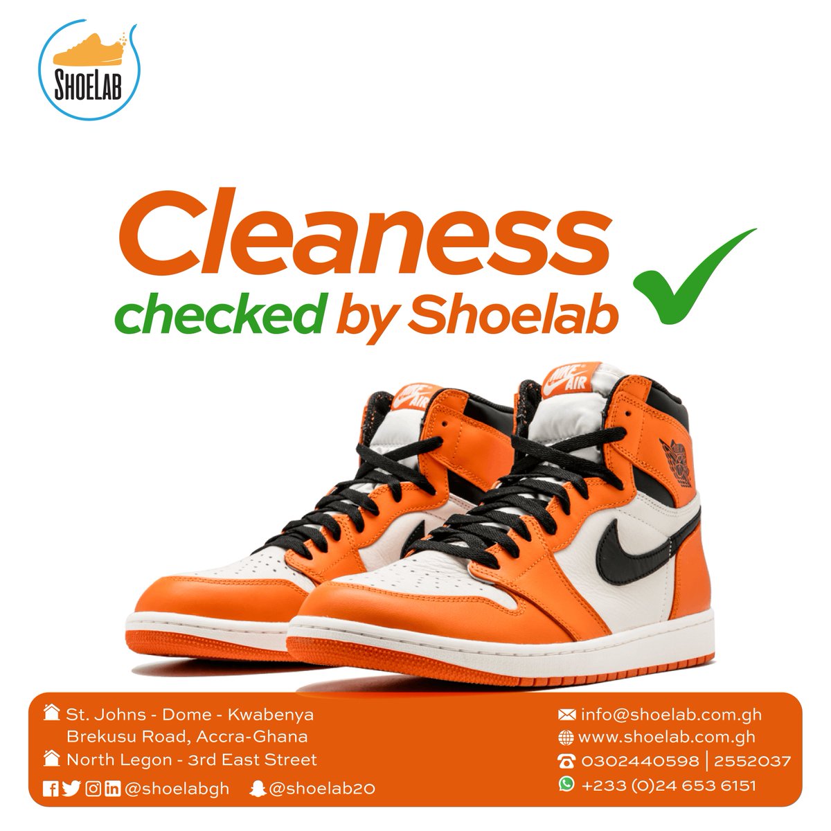 shoelabgh's tweet photo. We keep it clean and sleek...
#shoelabgh #shoecareshop #gh #washme #cleansole #cleaning #service #accra #locateme📍
Call us on:
0302440598
0302552037
WhatsApp us on:
+233(0)24 653 6151
Visit our website:
https://t.co/fKRhgyTEGq https://t.co/KSJqSNDCPM