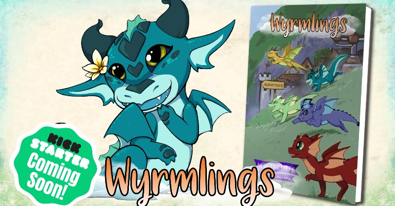 LoneColossus's tweet photo. Wyrmlings is the perfect TTRPG for the whole family. With wholesome and imaginative story-telling, you'll be able to spend quality time together while creating your own dragon tales. 

Launching soon, be the first to join the Wyrmlings!

#ttrpg #ttrpgfamily