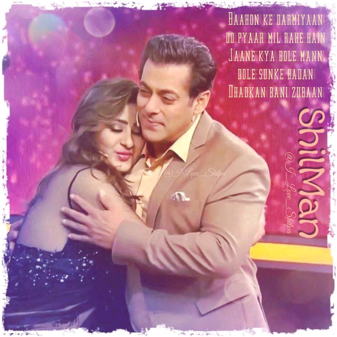 I_Love_Shilpa's tweet photo. Baahon ke darmiyaan do pyaar mil rahe hain Jaane kya bole mann dole sunke badan Dhadkan bani zubaan ...💗 #ShilpaShinde ❤️ #SalmanKhan
#HappyHugDay #ShilMan #hugday2023 #WeLoveShilpaShinde https://t.co/MHktxeZSB2