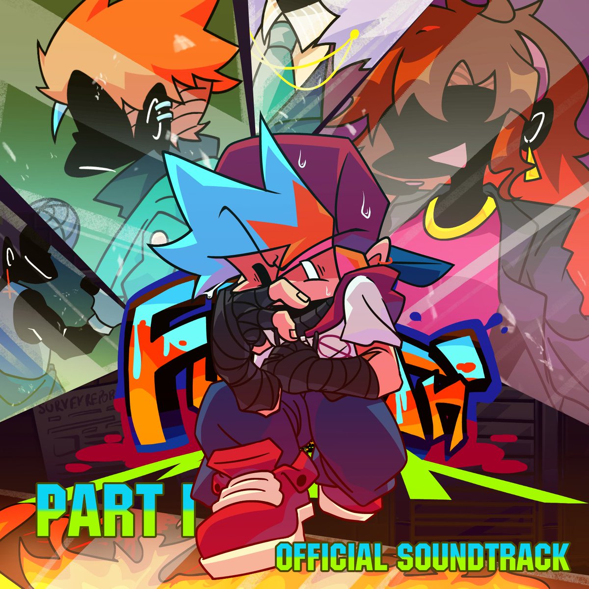 Funkin_MIX's tweet image. Part 1 includes songs from the tutorial to Week 5 (and free play songs before Part 2)
Uploading soon, Stay Funky!
#FunkinMIX