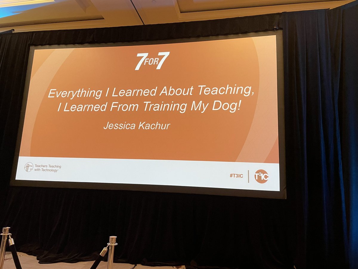 OhMrsBiscoe's tweet photo. #2 - Building relationships is key to successful teaching and student learning. Training dogs ≠ teaching students 😂 #T3IC https://t.co/efnmjcN50o