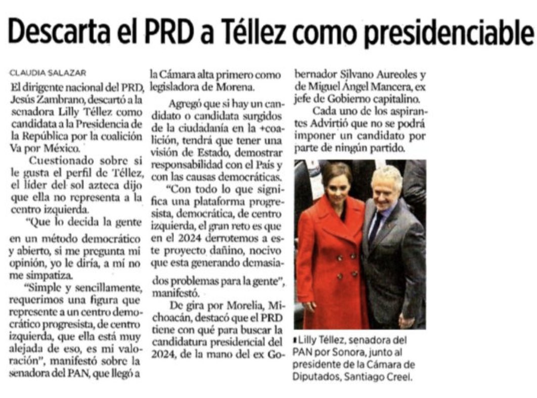 Lilly Téllez tweet media