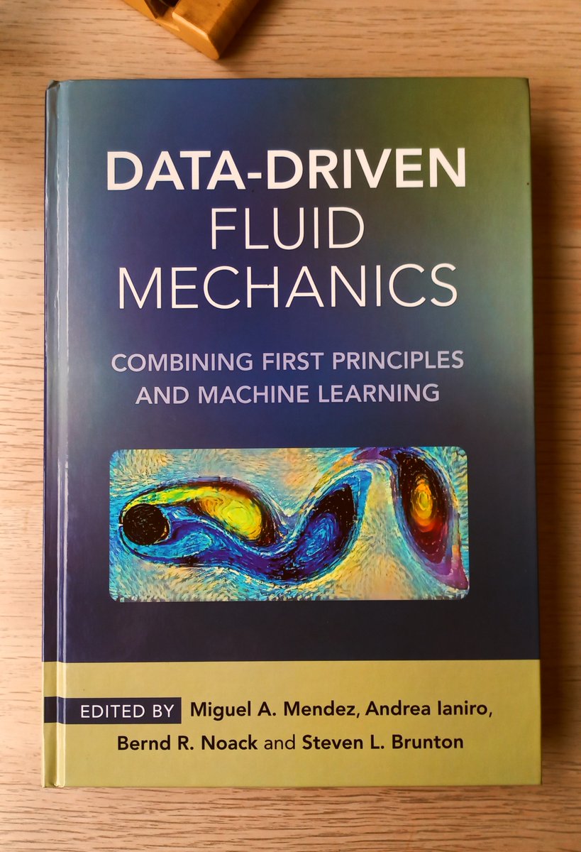 The book that I contributed to arrived last week! It feels so great to see your name in print! 📖

You can download the pre-print to our chapter here:
tinyurl.com/2xh2fd32

#AcademicTwitter #phdvoice #AcademicChatter #phdchat #phd #acwri #MachineLearning #fluidmechanics