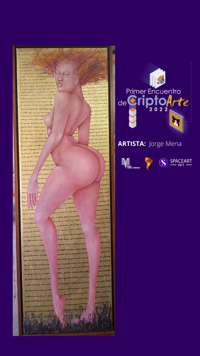 Spacesartnft's tweet photo. Aquí te mostramos algunas obras participantes en el primer encuentro de #criptoarte2022 disponibles en nuestra plataforma https://t.co/42fQfBt6CR https://t.co/prZKN3LQHs