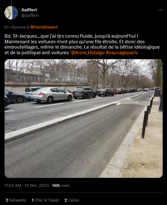 PhileasGatsby's tweet photo. Les #SaccageOuinOuin sont définitivement des mythomanes pathologiques. Et défendent corps et âme la place de la Sainte Voiture, épisode 543215642. #Manipulateurs
(Il y avait une manif à 200m derrière, Denfert Rochereau était bloqué et toutes les voitures renvoyées ici) https://t.co/kS6nKShZ7f