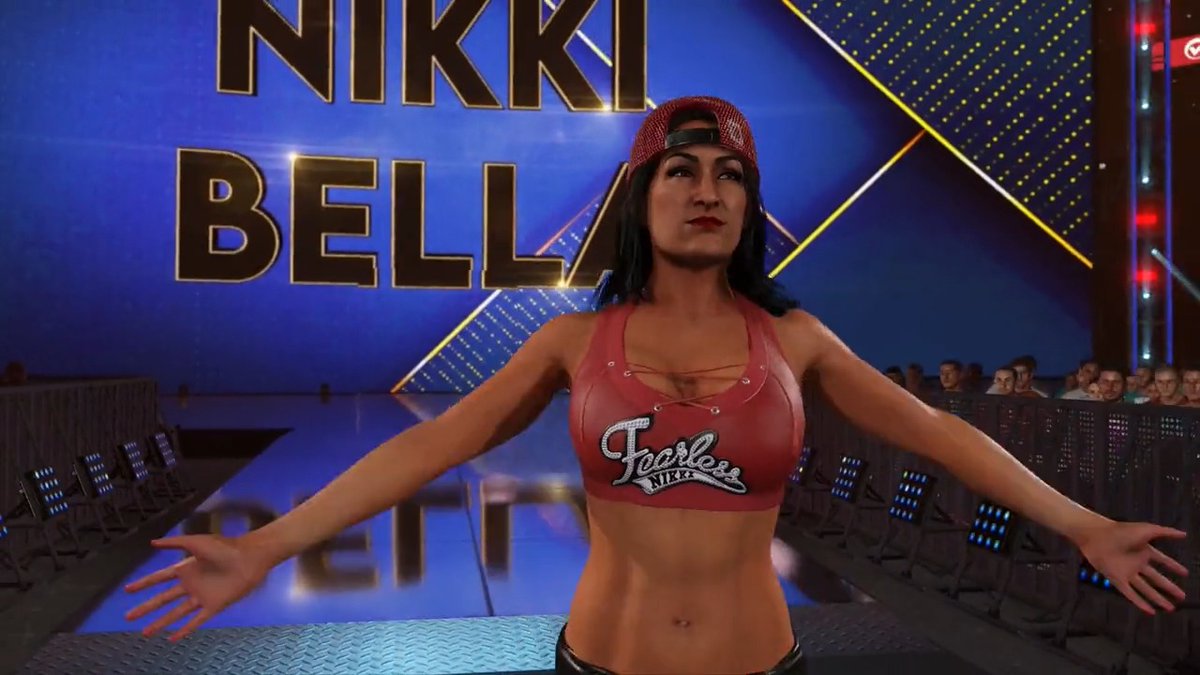 Nikki Bella making her Entrance in #WWE2K23! 

 https://t.co/PlWQhTh6cZ