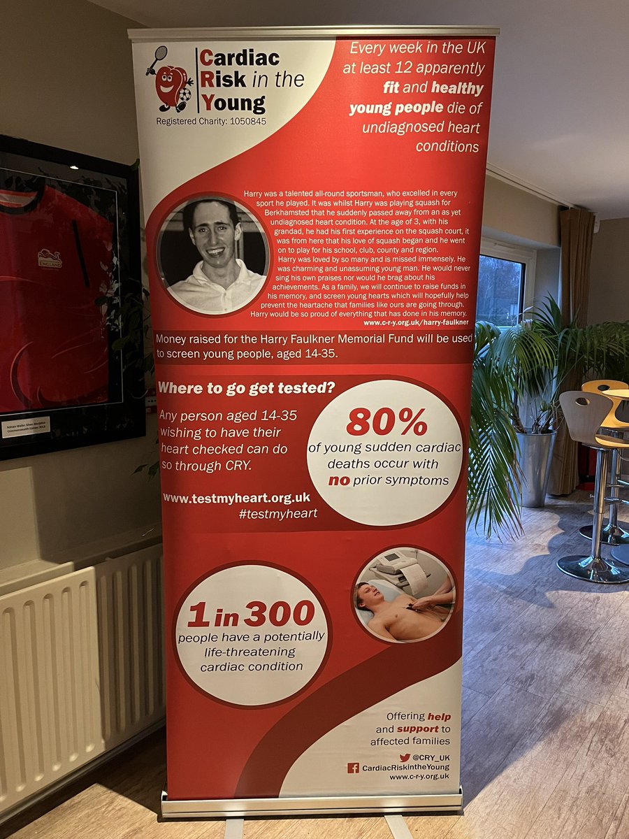 Berkhamsted Squash (@berkosquashrbll) on Twitter photo £3500+ raised for <a href="/CRY_UK/">CRY</a>❤️
🙌to players for their time/performance/signed shirts, & sponsors for raffle/auction prizes
<a href="/DarylSelby/">Daryl Selby</a> <a href="/Adiewaller/">Adrian Waller</a> <a href="/ben_coleman91/">Ben Coleman</a> #MilesJenkins <a href="/305SQUASH/">305SQUASH</a> <a href="/DunlopSquash/">Dunlop Squash</a> <a href="/englandsquash/">🏴 England Squash</a> <a href="/nickmatthew/">Nick Matthew OBE</a> <a href="/BESTacademy1/">Adam Fuller</a> <a href="/grace_gear/">Grace Gear</a> <a href="/rexberkhamsted/">The Rex Cinema</a> <a href="/BerkoSports/">Berkhamsted Sports</a> £3500+ raised for <a href="/CRY_UK/">CRY</a>❤️
🙌to players for their time/performance/signed shirts, & sponsors for raffle/auction prizes
<a href="/DarylSelby/">Daryl Selby</a> <a href="/Adiewaller/">Adrian Waller</a> <a href="/ben_coleman91/">Ben Coleman</a> #MilesJenkins <a href="/305SQUASH/">305SQUASH</a> <a href="/DunlopSquash/">Dunlop Squash</a> <a href="/englandsquash/">🏴 England Squash</a> <a href="/nickmatthew/">Nick Matthew OBE</a> <a href="/BESTacademy1/">Adam Fuller</a> <a href="/grace_gear/">Grace Gear</a> <a href="/rexberkhamsted/">The Rex Cinema</a> <a href="/BerkoSports/">Berkhamsted Sports</a>