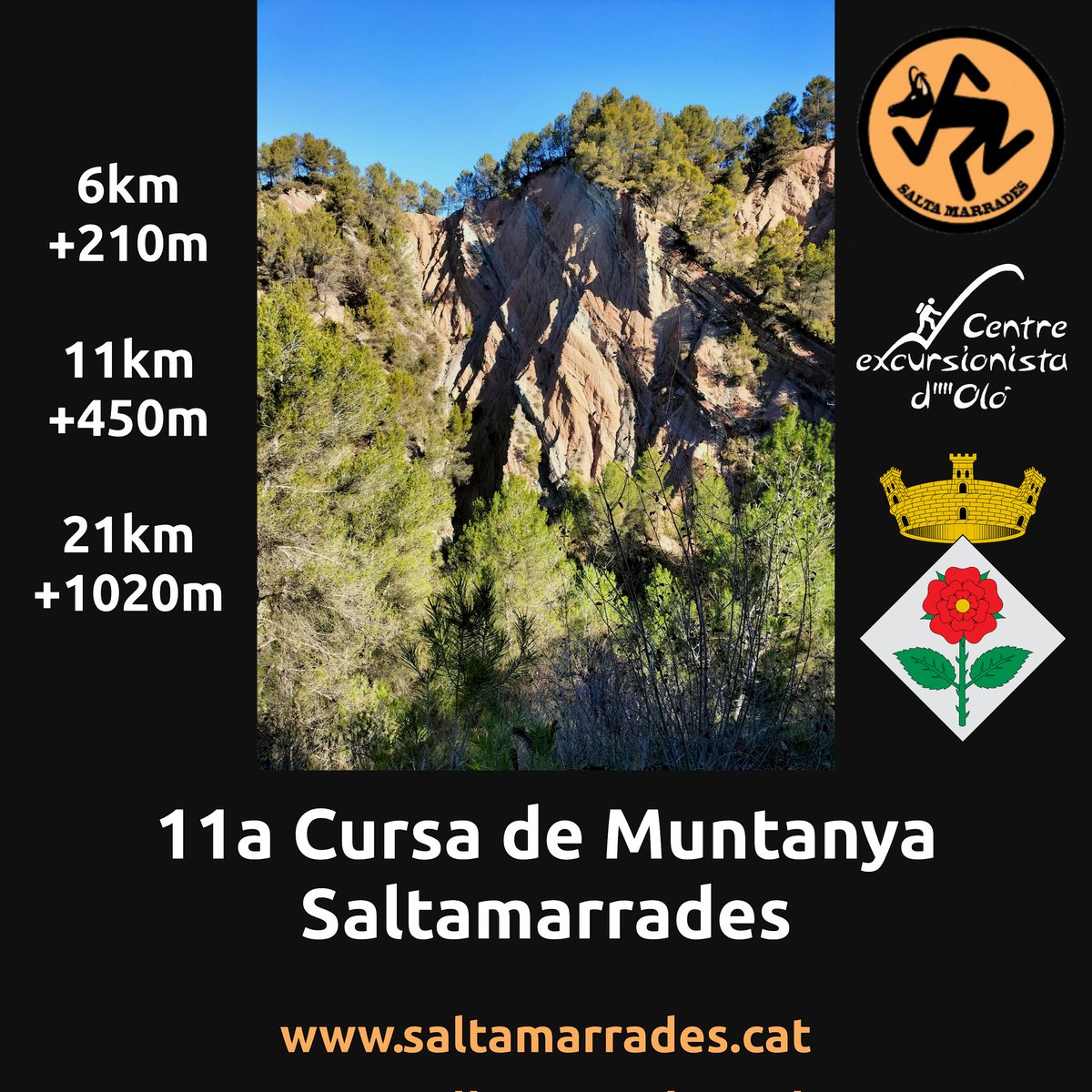 CeoOlo's tweet photo. Com ha anat el cap de setmana? Cap cursa? Bons entrenaments? Recordeu, #saltamarrades el proper 5 de març a #santamariadoló https://t.co/BhrzgsAkNe

#saltamarrades2023 #cursademuntanya #trailrunning https://t.co/r9bxWdXlat