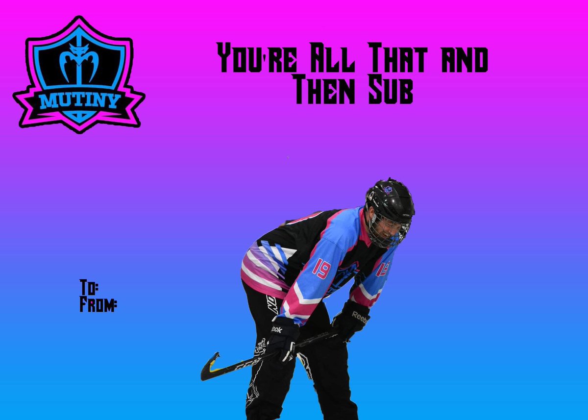 MutinyHC's tweet image. Happy Valentine’s Day from @CoulditBe_RyanV