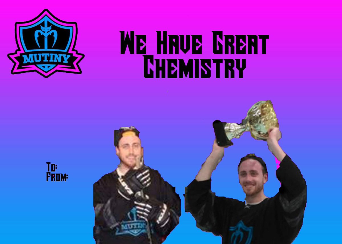 MutinyHC's tweet image. Happy Valentine’s Day from @ThatTylerKid412 @CoulditBe_TravE