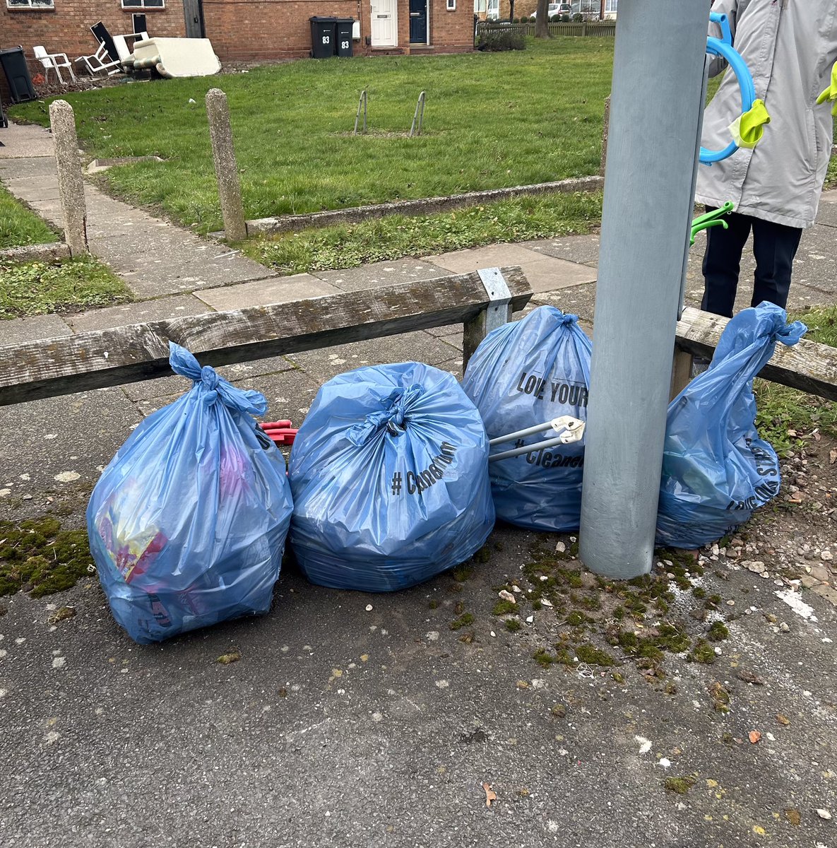 Two of us out litter picking today, why do people think it’s ok to leave everyone else to clear up their mess.
Don’t tip it - Bin it!!