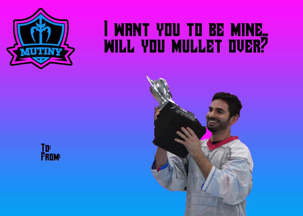 MutinyHC's tweet image. Happy Valentine’s Day from @CKJosh