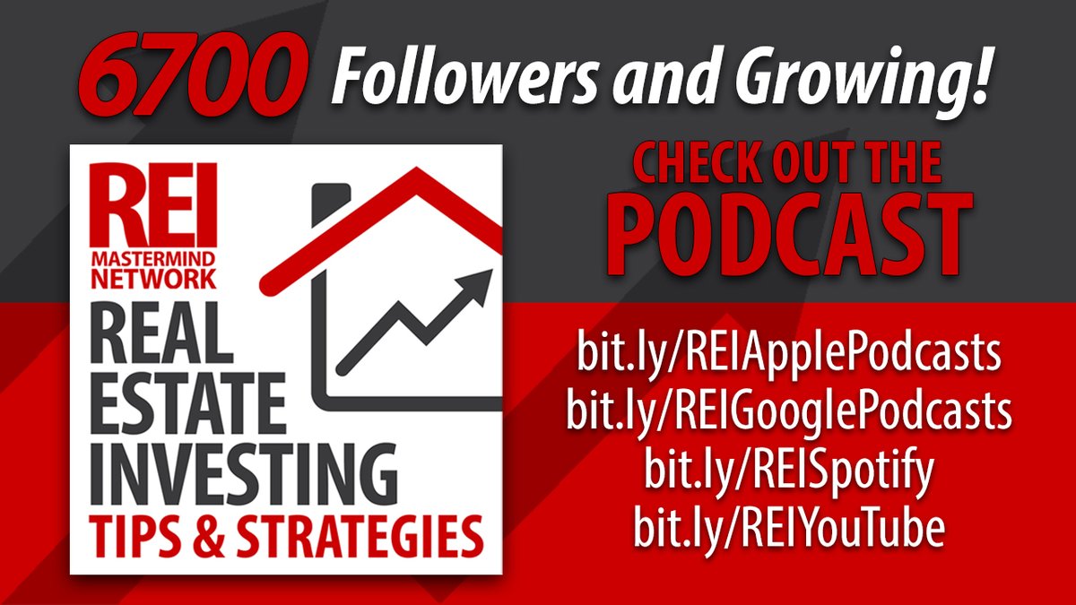 THANKS for FOLLOWING @rei_mastermind
@krchome
@dotcom_dollars
@RE_Renovator
@jack_macvicar
@Binh19840519twi
@MolinaBiswas
@afhloans
@AsnuKitchens
@shop_sellers
@AFitzyRealtor
SUBSCRIBE & FOLLOW for actionable #RealEstateInvesting strategies! REIMastermind.net