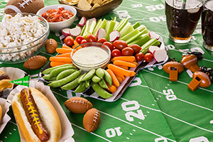 FierstChoice's tweet photo. The big game is almost here! If you’re hosting a party, you may want to plan ahead. Here’s a list of game-day snacks that will have the crowd roaring: https://t.co/iRtbOEtfN2. https://t.co/8asSari47Q
