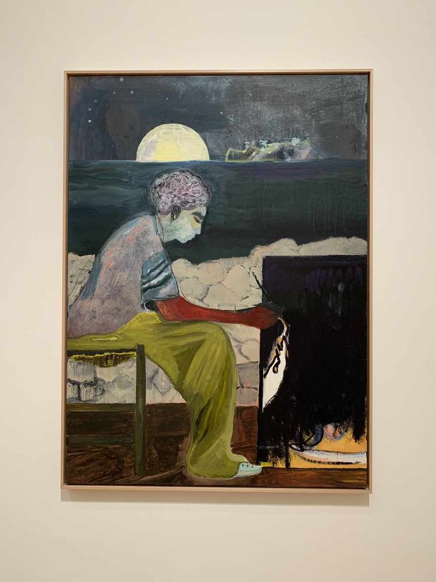 marcdomenech1's tweet photo. Great #PeterDoig show at @TheCourtauld. Amazing, enigmatic, at times spectral, always captivating… 

And viewing it after having looked at #Cézanne, #Manet, #Gauguin…, exhibited in the preceding rooms, makes it an even more inspiring experience.

#London #ContemporaryArt https://t.co/MYWeYe9tIe