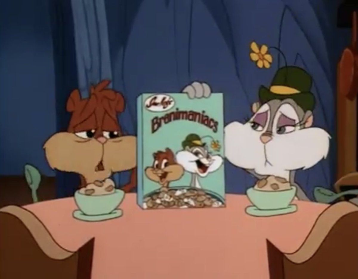 animanicast's tweet photo. Here’s a SUPER BOWL! A bowl of Branimaniacs! For that “Get Up and Go” feeling! Get up and go subscribe to the Animanicast podcast today so you can catch PART TWO of our interview with StarToons founder Jon McClenahan! #Animaniacs #SlappySquirrel #StarToons #Animation #SuperBowl https://t.co/LbUC5S1Deq