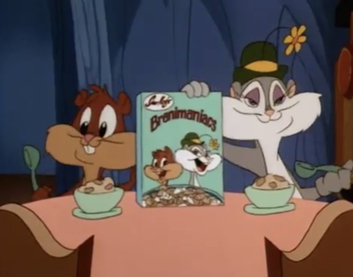animanicast's tweet photo. Here’s a SUPER BOWL! A bowl of Branimaniacs! For that “Get Up and Go” feeling! Get up and go subscribe to the Animanicast podcast today so you can catch PART TWO of our interview with StarToons founder Jon McClenahan! #Animaniacs #SlappySquirrel #StarToons #Animation #SuperBowl https://t.co/LbUC5S1Deq