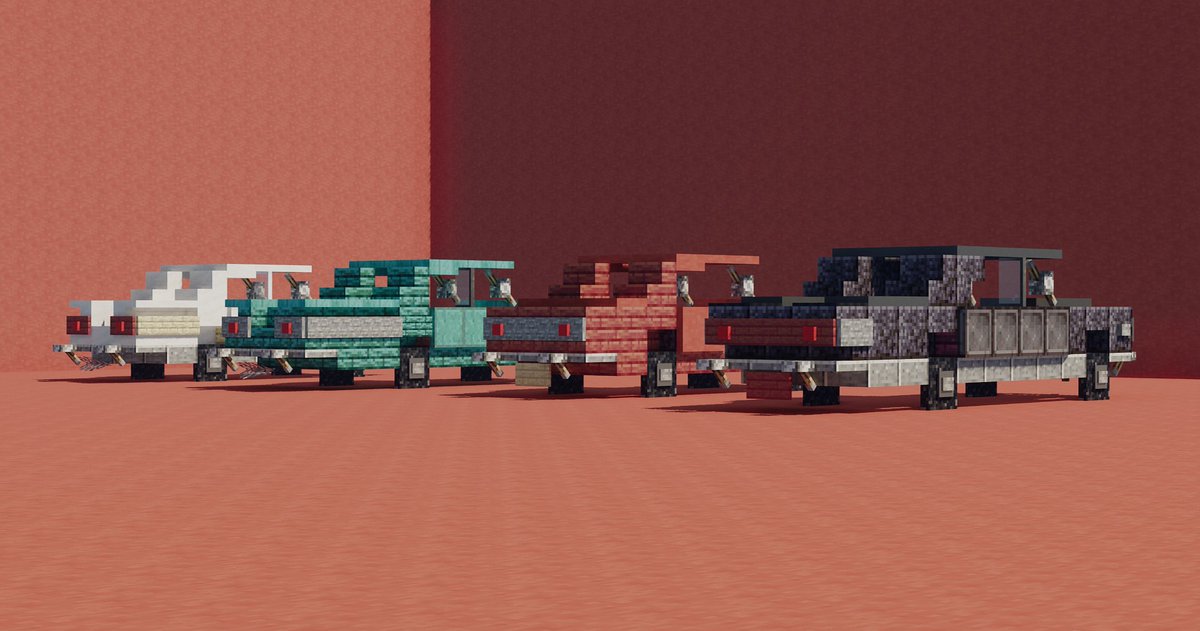 GekshiYT's tweet image. 🇺🇸 American 1960s Cars

#Minecraft #Minecraftbuilds #minecraft建築コミュ #Minecraft軍事部