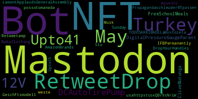 infokalyptisch's tweet photo. Trending in my timeline now: #Mastodon (2) #NFT (2) #Bot (2) #1150 (1) #RetweetDrop (1) #Turkey (1) #May (1) #Upto41 (1) https://t.co/xjjBDFum8q