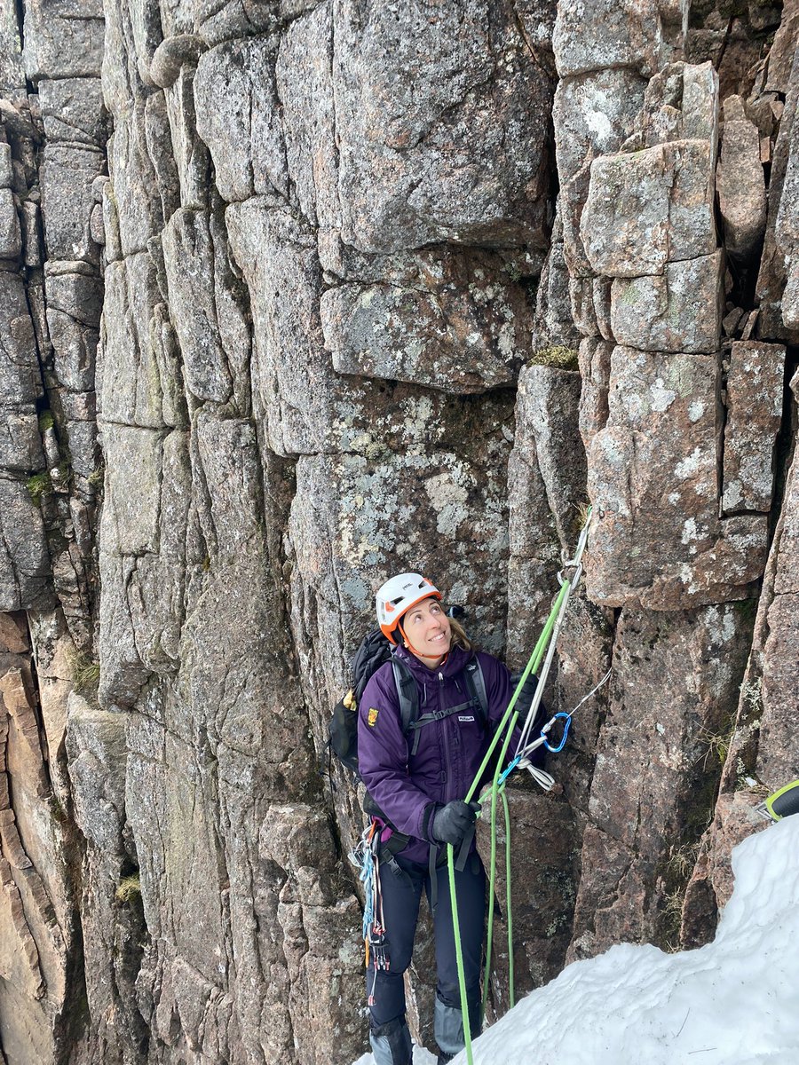 Another experience enhancing fats mixed climbing in the Cairngorms. @GORETEXeu @MTNEQUIPMENT @Brit_Mt_Guides