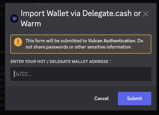 Vulcan on X: Today we release the beta for the Vulcan Giveaway Bot! It has  a major improvement over traditional, non-web3 bots: 🤯 With Vulcan, a user  submits their verified wallet when