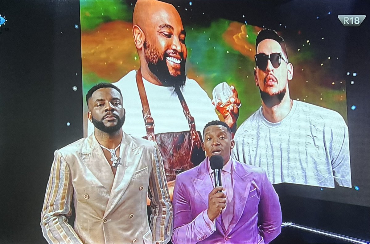 Ebuka and Lawrence, on behalf of SA and African music and entertainment industry pay their tribute to Rapper AKA and his friend, Tebello 💔🕊 #bbtitans #Mizsunshinegist