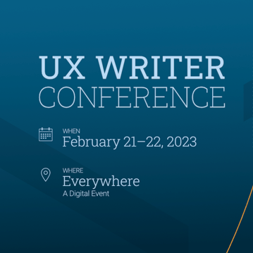 WritersUA's tweet photo. @frontitude CEO and co-founder @tomericco will demo how and why to build a unified copy library for your product using Frontitude in How to build the ultimate copy library? at #ux writer.
https://t.co/xwAmtE4Hsa https://t.co/UnmpKTQERQ